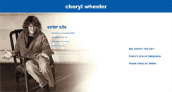 Desktop Screenshot of cherylwheeler.com