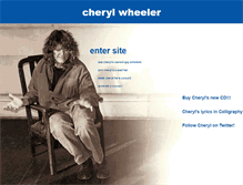 Tablet Screenshot of cherylwheeler.com